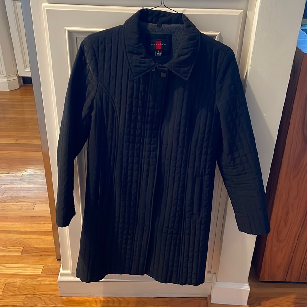 Black Quilted Coat